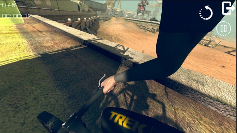 Bicycle Challage: Wastelands screenshot