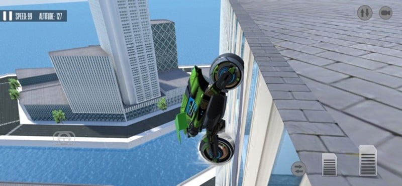 Flying Moto Pilot Simulator screenshot