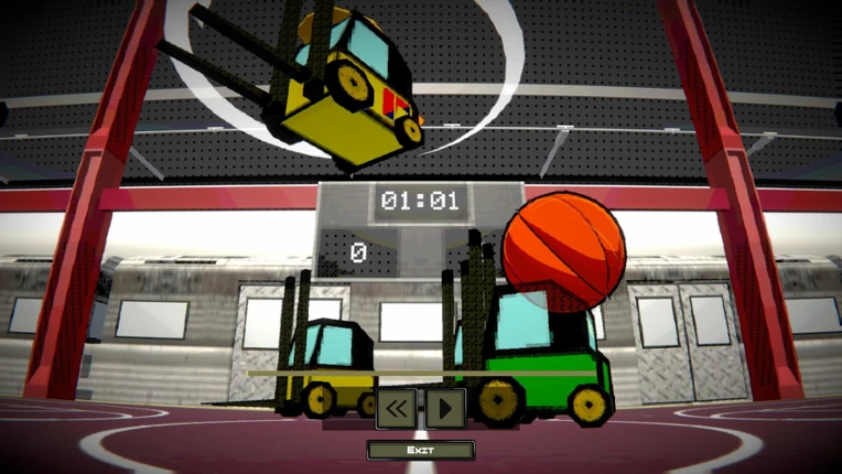 Forklift Basketball Image