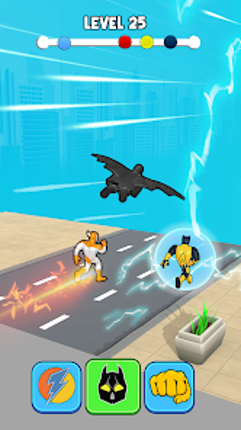 Superhero Transform Shift Game Image