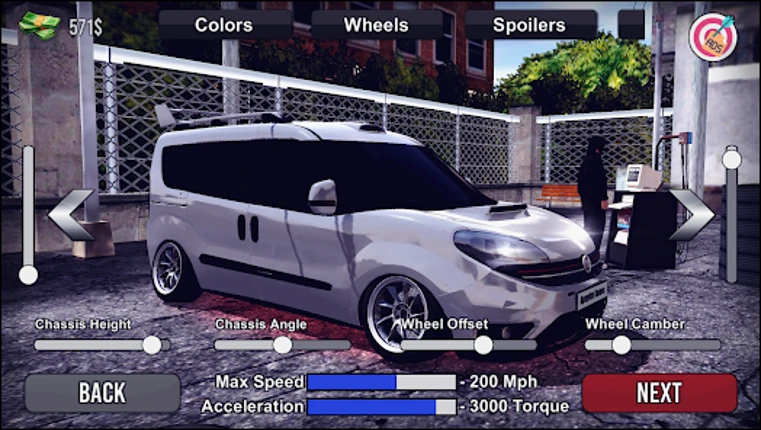 Doblo Drift Simulator screenshot
