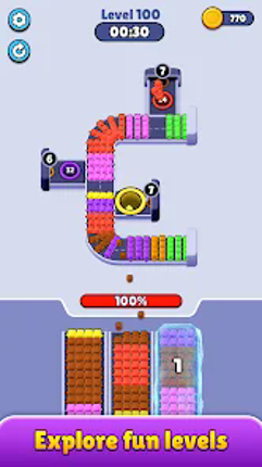 Block Escape 3D: Hole Puzzle Image