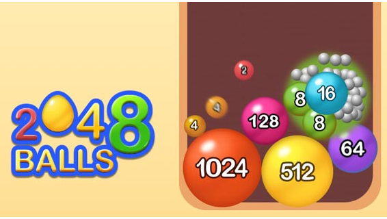 Games like Crazy 2048 Balls