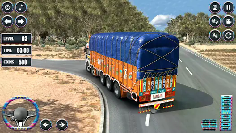 Indian Truck Drive Lorry Game screenshot
