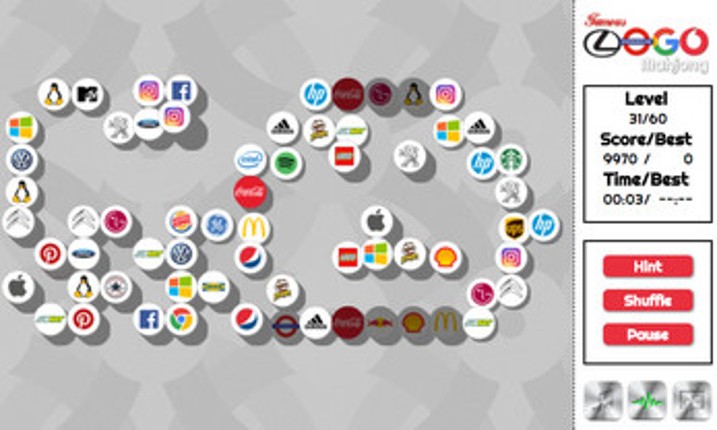 Famous Logo Mahjong screenshot