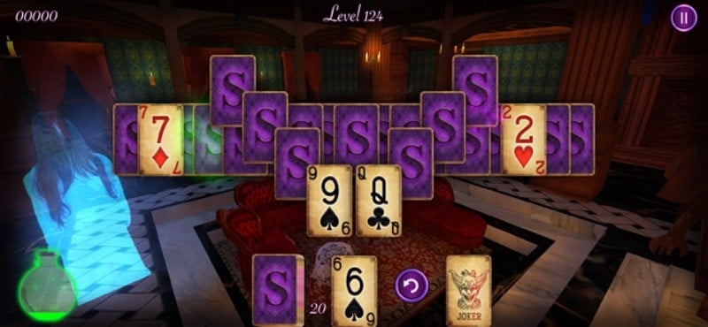 Haunted Mansion Solitaire screenshot