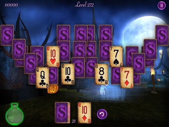 Haunted Mansion Solitaire screenshot