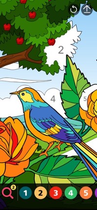 Ink - Adult Color by Number Image