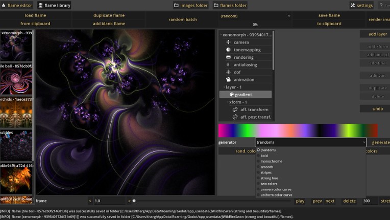 JWildfireSwan screenshot