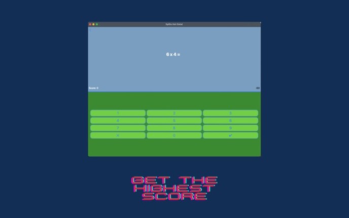 Mateo's Splits screenshot