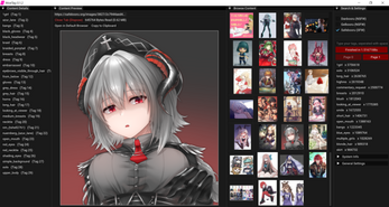 MoeTag (18+) - Browse Boorus the "Moe" way! screenshot