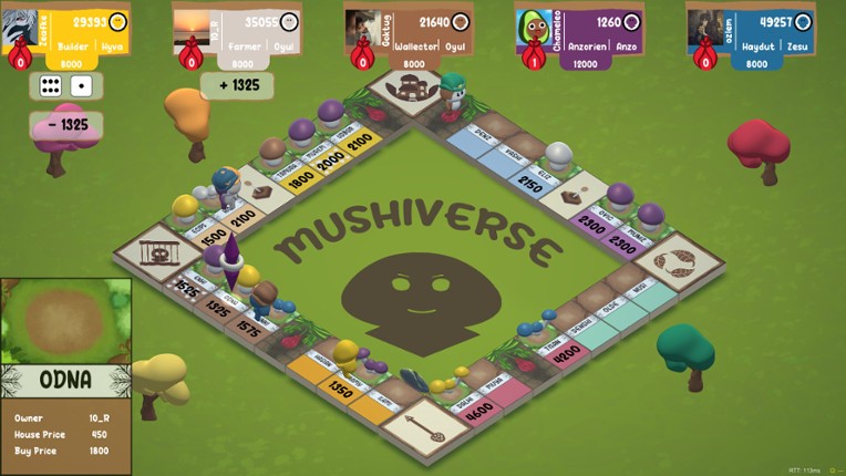 Mushiverse - Online Boardgame screenshot