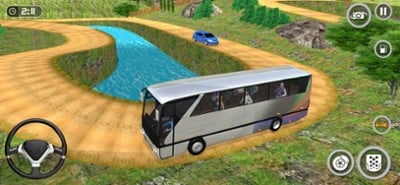 Passenger City Bus Driving 3D Image