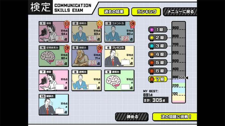 おしゃべりキング!コミュ力診断ゲーム screenshot