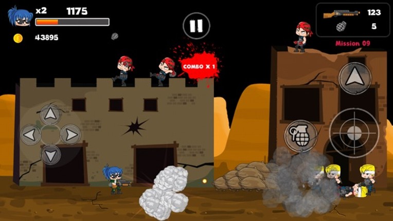 Army Commando Strike 2D screenshot