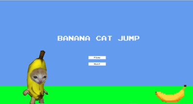 Banana Cat Jump Image