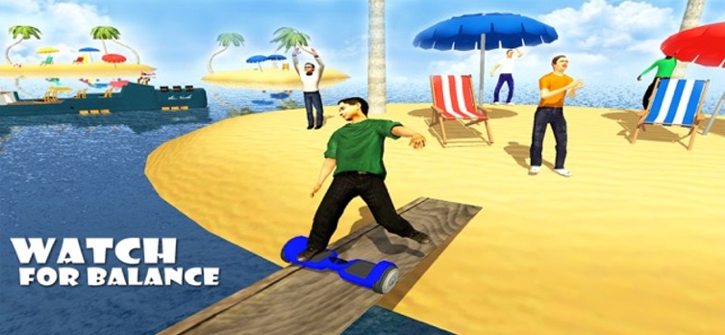 Beach Race :Scooter Stunt Game screenshot