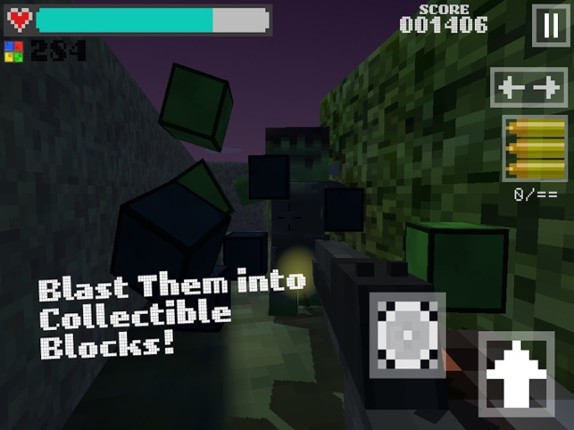 Block Gun 3D: Haunted Hollow screenshot