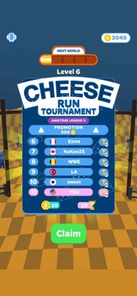 Cheese Run! screenshot
