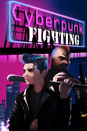 Cyberpunk Fighting Image