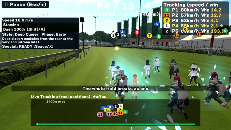 Derby Heroines: Run, Bet, Win! Image