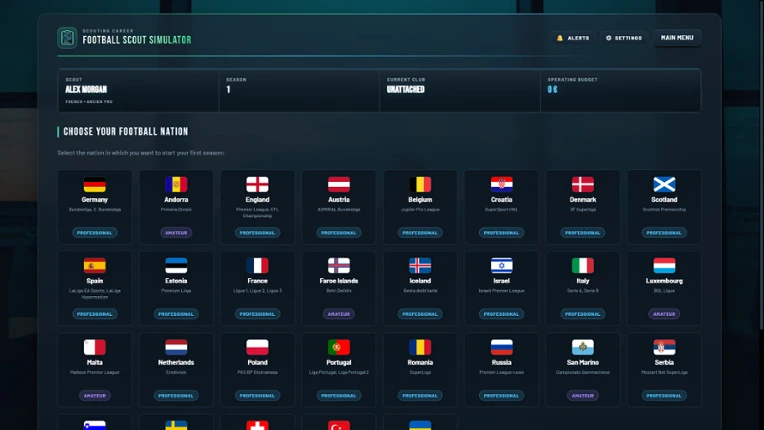 Football Scout Simulator Image