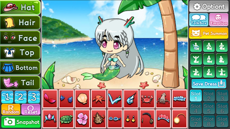 Mermaid Girl : dress up game Image