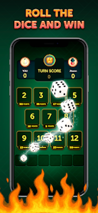 Hot Rolls Dice Strategy Game screenshot