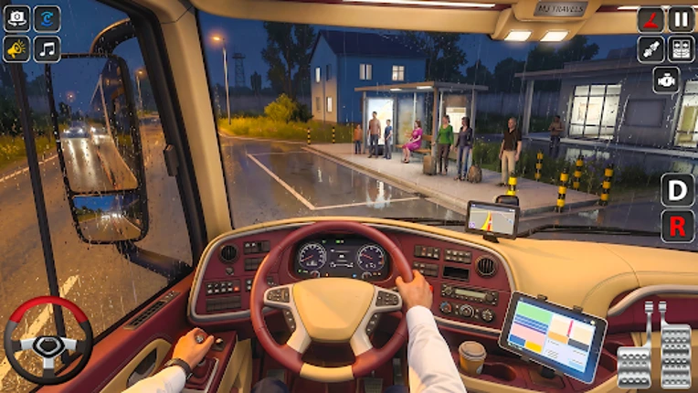 Highway Bus Simulator:Bus Game Image