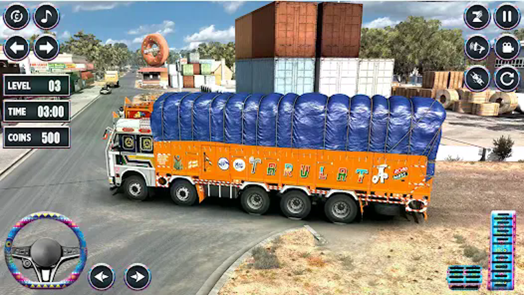 Indian Truck Drive Lorry Game screenshot