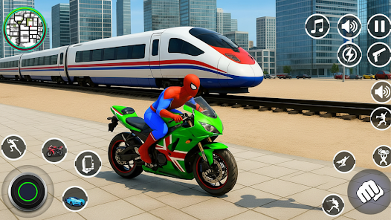Spider Rope Hero Rescue 3D Image