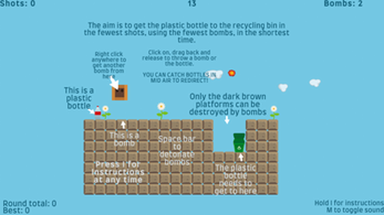 Eco-friendly Bomb Golf screenshot