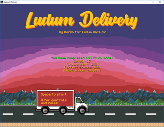 Ludum Delivery v1.1 (post-compo) Image
