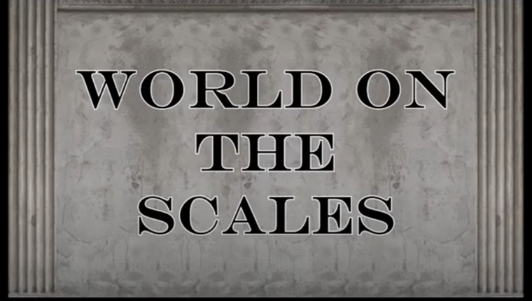 World on the scales Image