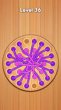 Woody Untangle Rope 3D Puzzle screenshot