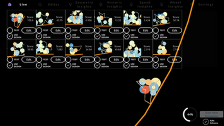 Genetic Car Designer screenshot