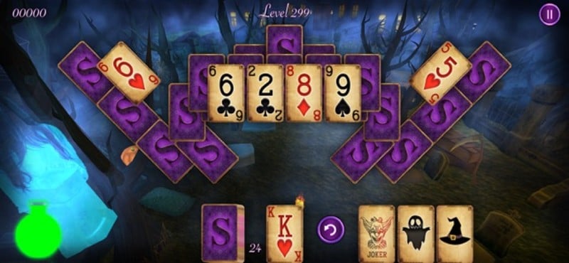 Haunted Mansion Solitaire screenshot