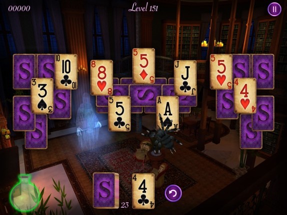 Haunted Mansion Solitaire screenshot