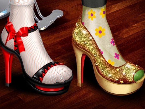 High heels Shoes Designer game for girls - FREE Image