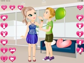 Kissing Couple Dressup Image