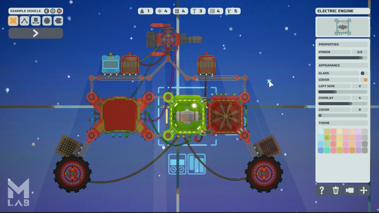 Mechanical Lab screenshot