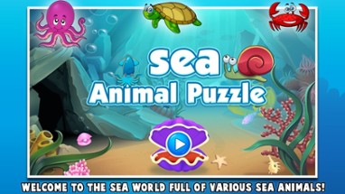 My First Sea Animals Puzzle Games Image