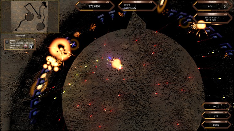 RocketShip Go Up screenshot