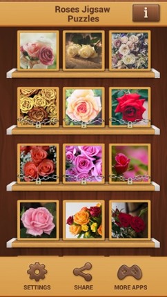 Roses Puzzle Games - Photo Picture Jigsaw Puzzles screenshot