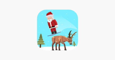 Santa goes Skiing Image