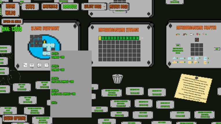 Skills and Slimes screenshot