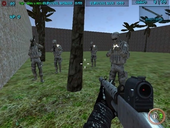 Survival Wave Zombie Multiplayer Game Cover