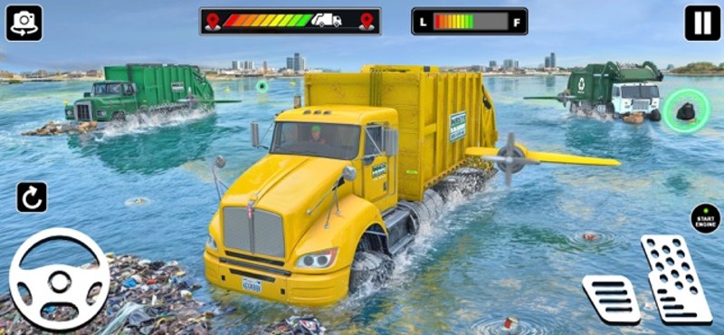 Truck Driving: Garbage Truck screenshot