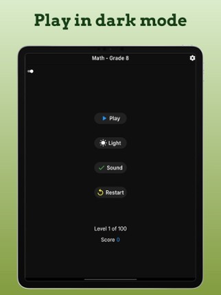 8th Grade Math Challenge screenshot