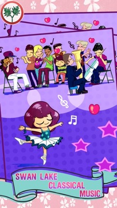 Ballet Dancer Ballerina- Princesses Game for Kids and Girls with Classical Music Image